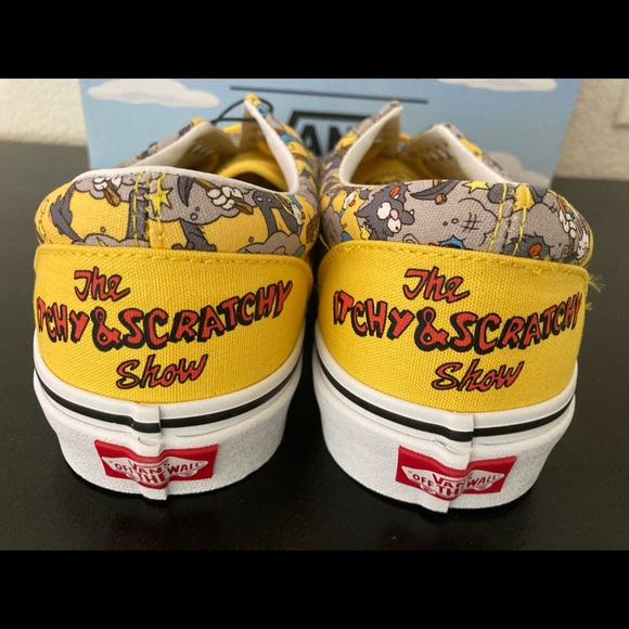 New Simpsons Vans Collab Itchy Scratchy Women’s 11 Sneakers Collect VN0A4VB41UF - Picture 16 of 16